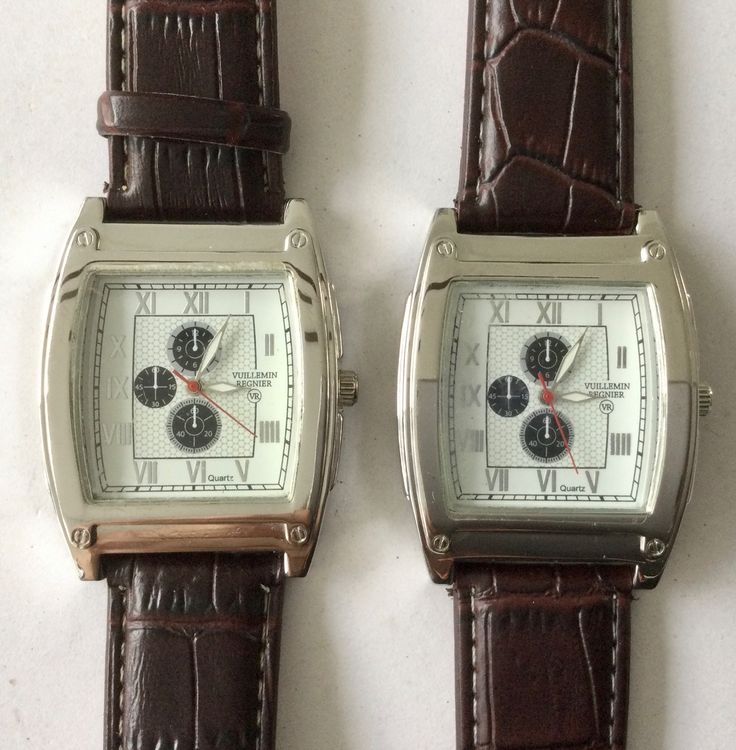 Lot De 2 Montres Quartz YEMA VUILLEMIN REGNIER - Modèle REF15594J - Vintage