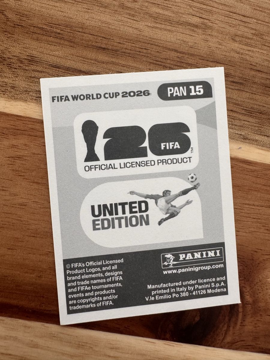 Panini Carte collezionabili: Panini - WM 2026 - PAN 15 - Sticker – Nuovo (secondo la descrizione) da Wetzikon ZH venduto da thayreen 1