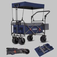 AREBOS Bollerwagen mit Dach - Ideal für den Sommer!