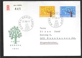 Sonderbrief S. 599 Nabra Bern 27.8.1965