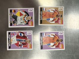 4 mal Extra Wm Sticker wie auf dem Bild abgebildet