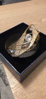 Gold Armband mit Kristallen - schöner Schmuck 