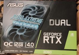 NVIDIA RTX 3060 12 GB ASUS DUAL GEFORCE as good as new