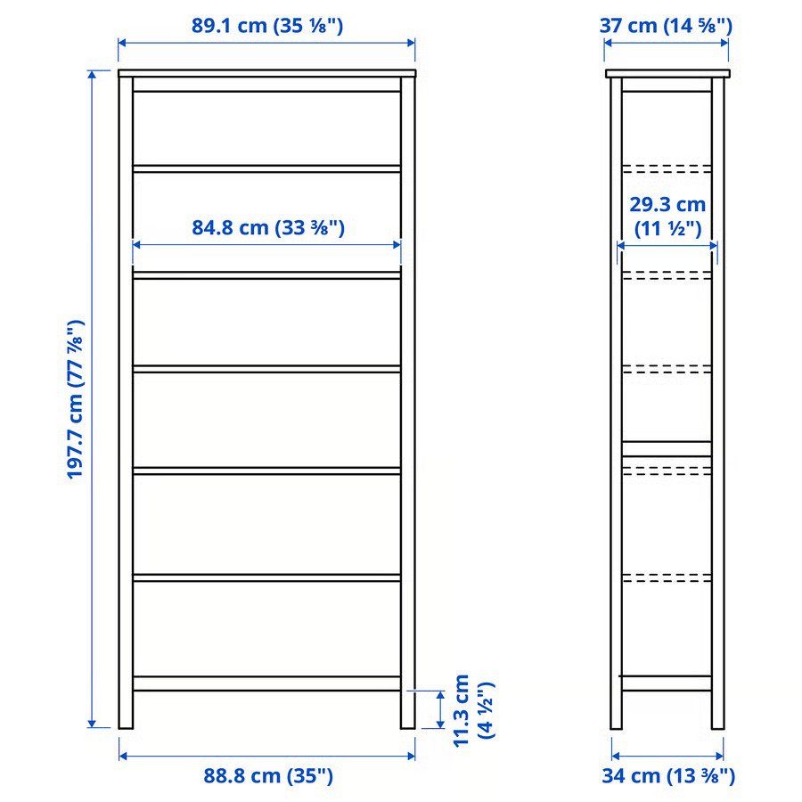 Ikea Regale: IKEA Bücherregal HEMNES – Gebraucht aus Zürich von cat_7rs2 8