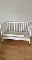 SUNDVIK Babybett, weiß, 70×140 cm