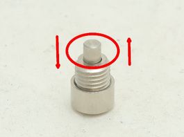 Spezial Schraube 8mm mit Federbolzen
