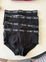 Mädchen Unterhose NYC schwarz Baumwolle Gr. 158/164 gebrauch