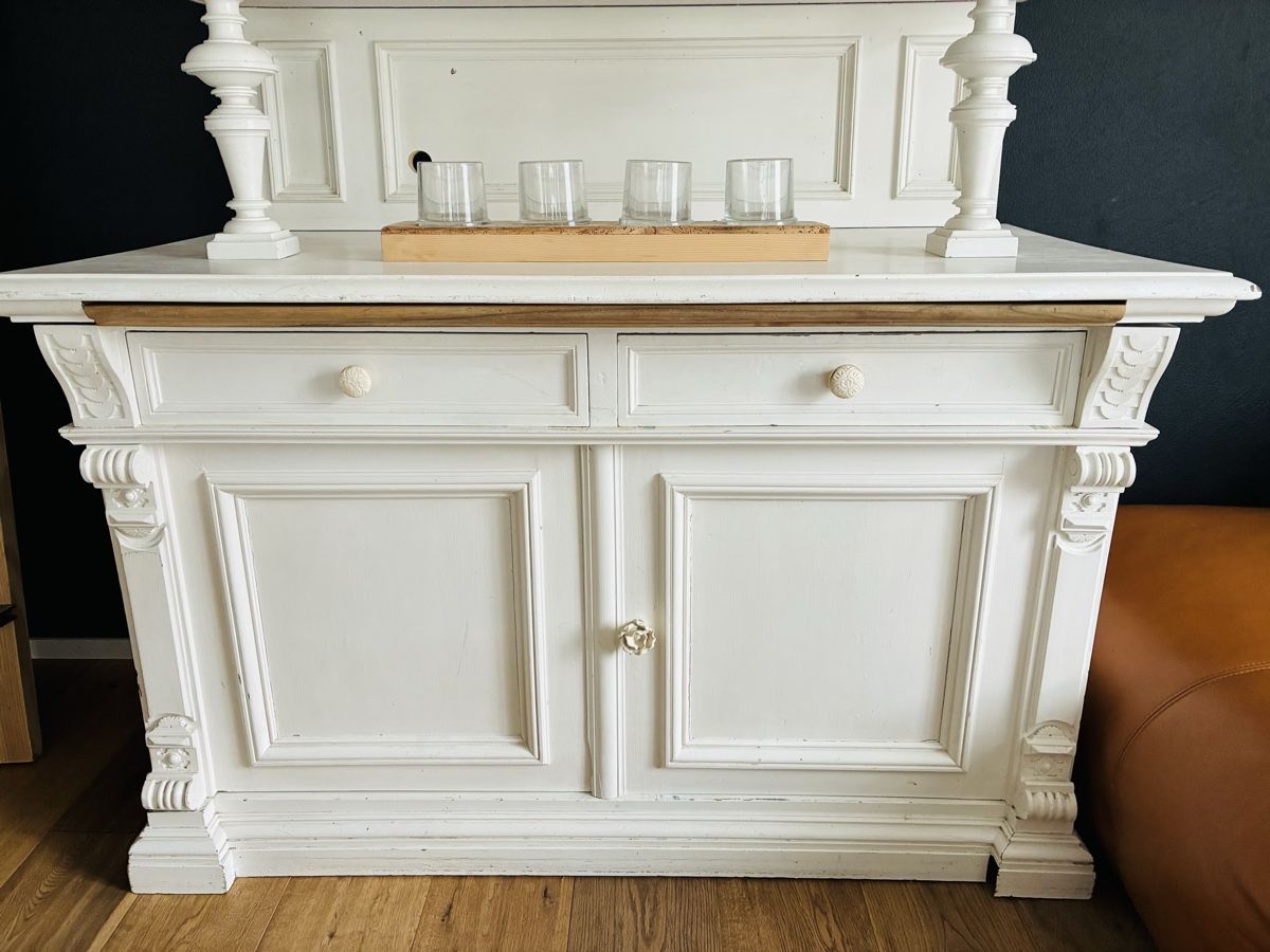Credenze: Buffet Landhaus Shabby cremeweiss – Usato da Scharans venduto da fil_ngr5 2