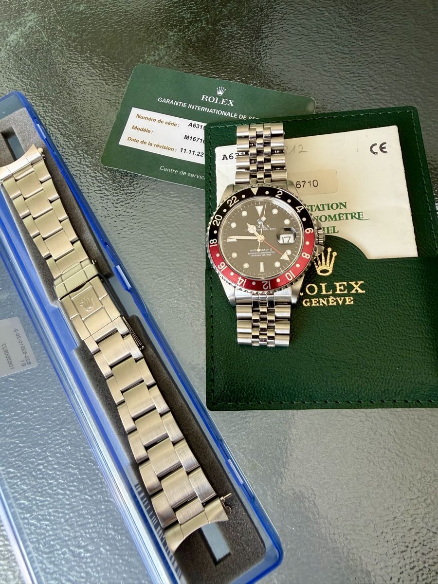 Rolex Uhren: Rolex GMT Master 16710 / Swiss Only Dial – Gebraucht aus Nürensdorf von Swalbard 8