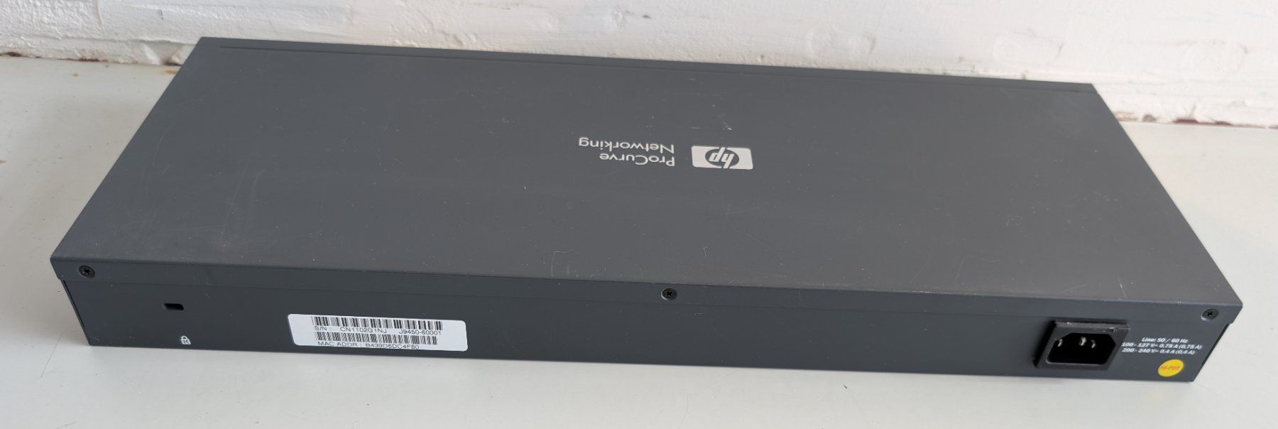 Hewlett Packard Hub & Switch: HP ProCurve 1810G-24 Switch – Usato da Dietlikon venduto da ComdatAG 2