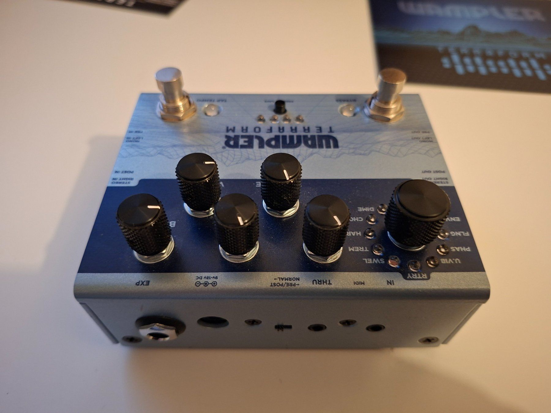 Wampler Strumenti musicali: Wampler Terraform – Multi-Modulation Pedal – Box & MIDI Adap – Nuovo (secondo la descrizione) da Niederrohrdorf venduto da sil_lp26 1