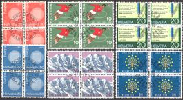 1970  Europa + Sondermarken  4 Block   Ersttag    SBK 12.00