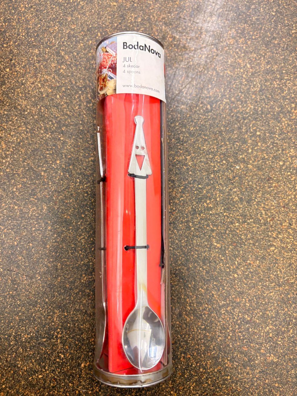 Cucchiai: BodaNova Jul Weihnachtslöffel 4er Set - Neu – Nuovo e nell'imballaggio originale da Zug venduto da mar_99vh