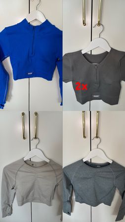 Sportoberteile Peachy Set 4 Stück Grösse S/Mneuwertig