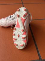 Puma Fussballschuhe Gr. 34 – Weiss/Pink