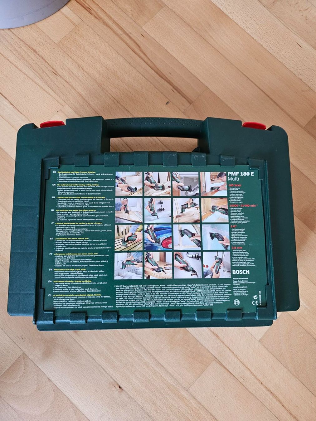 Busch Tutte le macchine: Bosch PMF 180 E Multi Allrounder – Multitool mit Koffer – Usato da Wetzikon ZH venduto da cyhe77 1