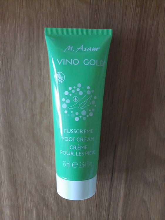 M. Asam Vino Gold Fußcreme Gegen Rissige Fersen – Intensive Pflege Mit Latschenkiefernöl & Sheabutter, 500 Ml