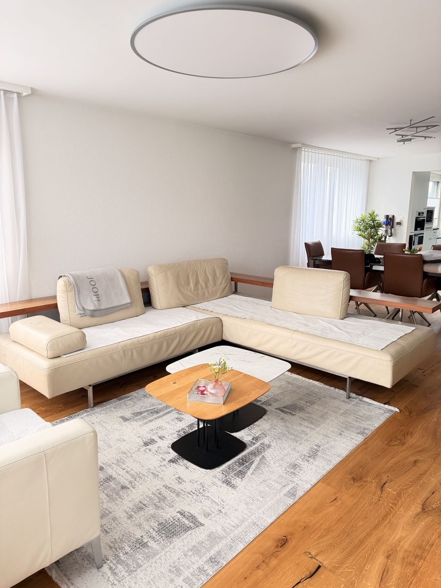 Rolf Benz Divani: Rolf Benz Dono 6100  Ecksofa Leder Beige – Usato da St. Margrethen SG venduto da luj363 6