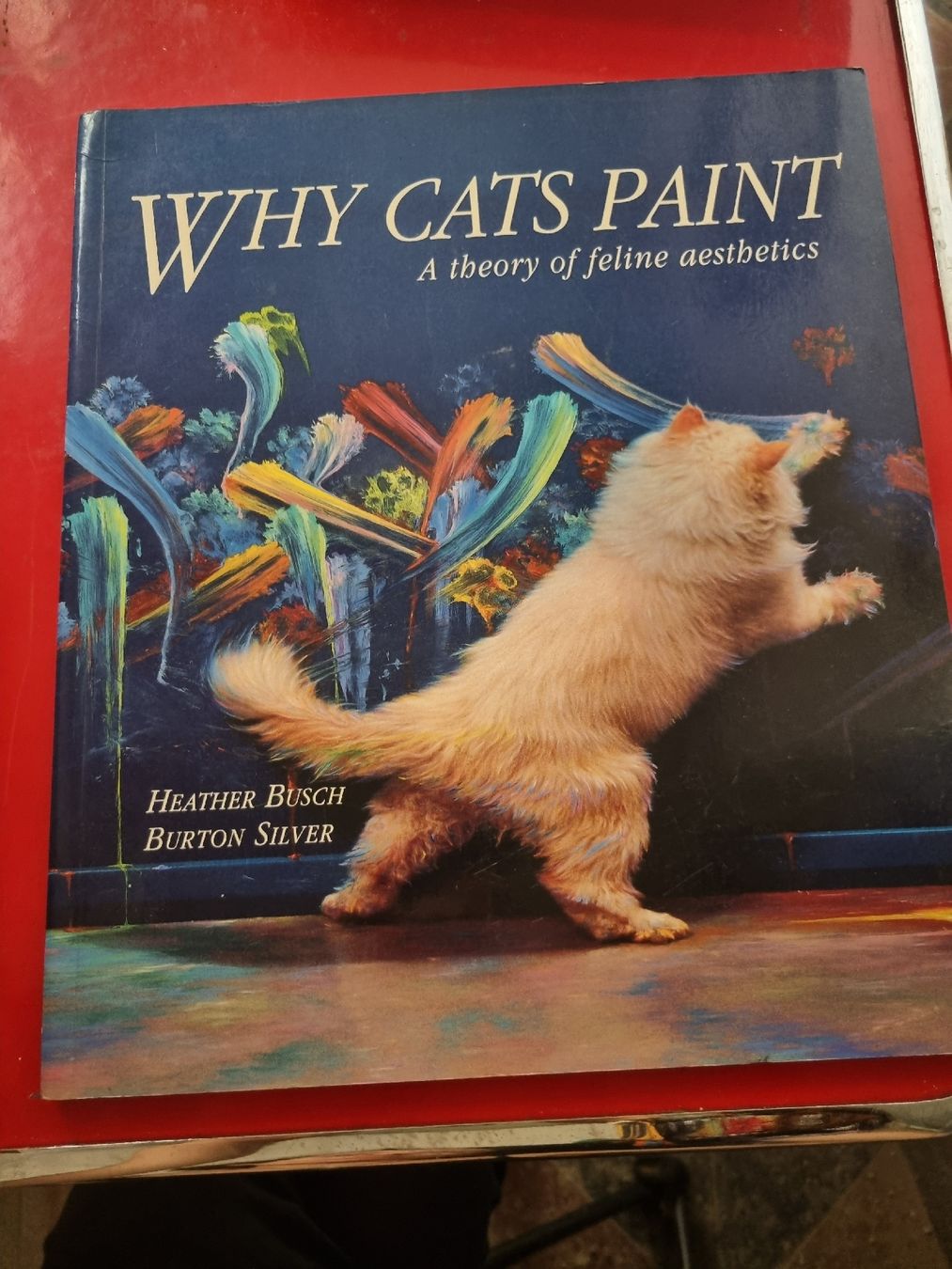 Livres: Libro "Why Cats Paint" Heather Busch Burton Silver  – D'occasion à Arogno par alan_service
