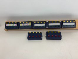 6er Set H0 Märklin Stellpult, Ein- und Ausschalter