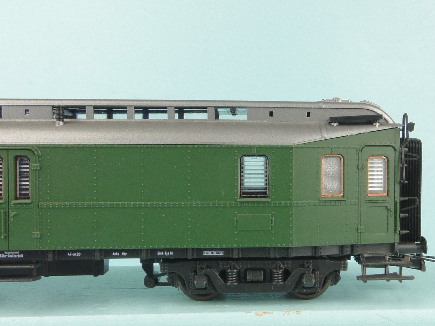 Roco Modellini di ferrovie: Roco 44454 H0 Hecht Bahnpostwagen – Usato da Bülach venduto da cann11 3