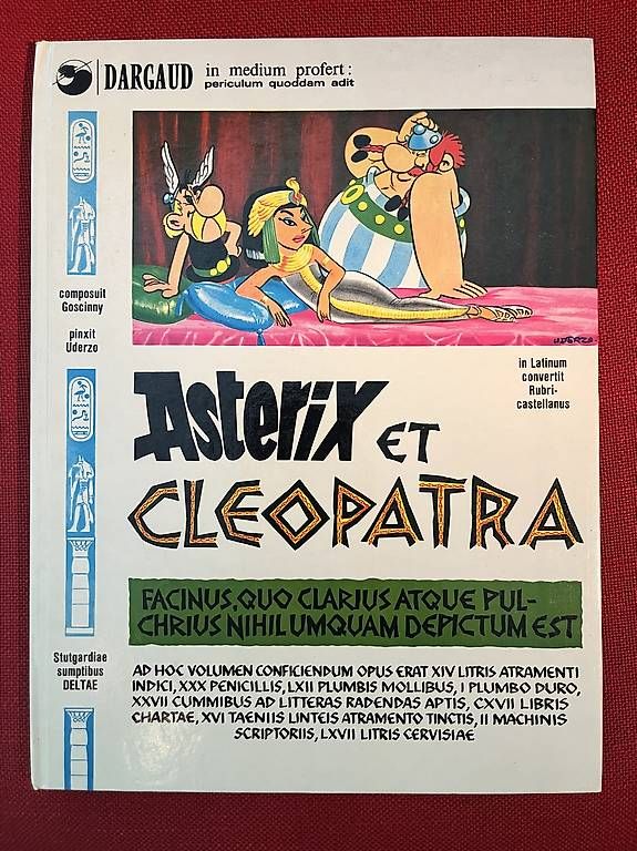Fumetti: Asterix et Cleopatra (lateinisch) – Usato da Riehen venduto da daeweritz