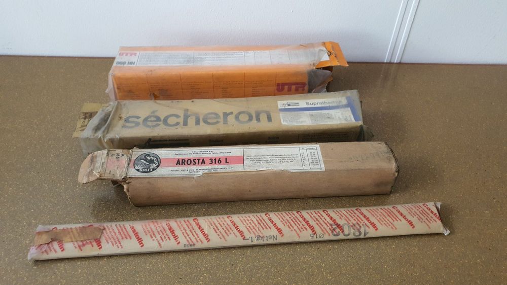 Posten Elektroden Zum Schweissen Diverse (Neu (gemäss Beschreibung)) In