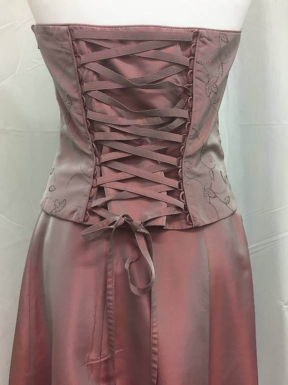 Vestiti: Abendkleid, Lang, altrosa, mit Solla, Gr. 38 – Usato da Lyss venduto da stubenwagen 2