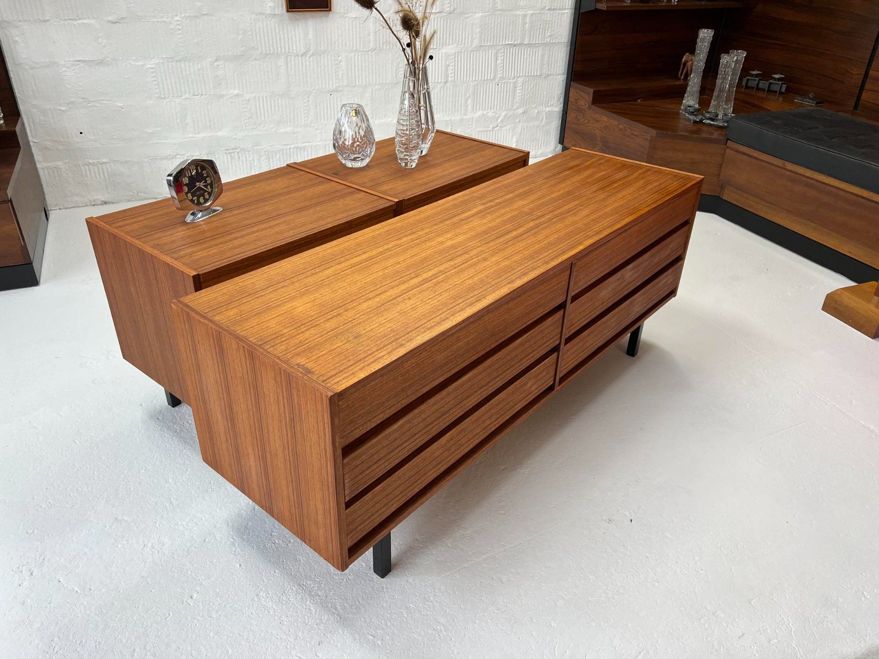 Cassettiere: Mid-Century Kommode - 60er Jahre - Modular – Usato da Walzenhausen venduto da stilvollwohnen 3