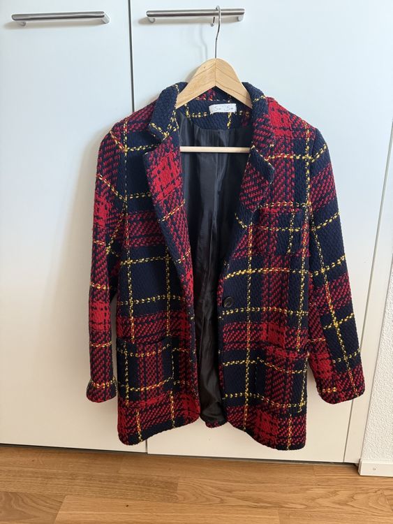 Mina Self 2025 Herbst Damen Tweed-Blazer-Jacke –  Produktbild-Vorschau 4