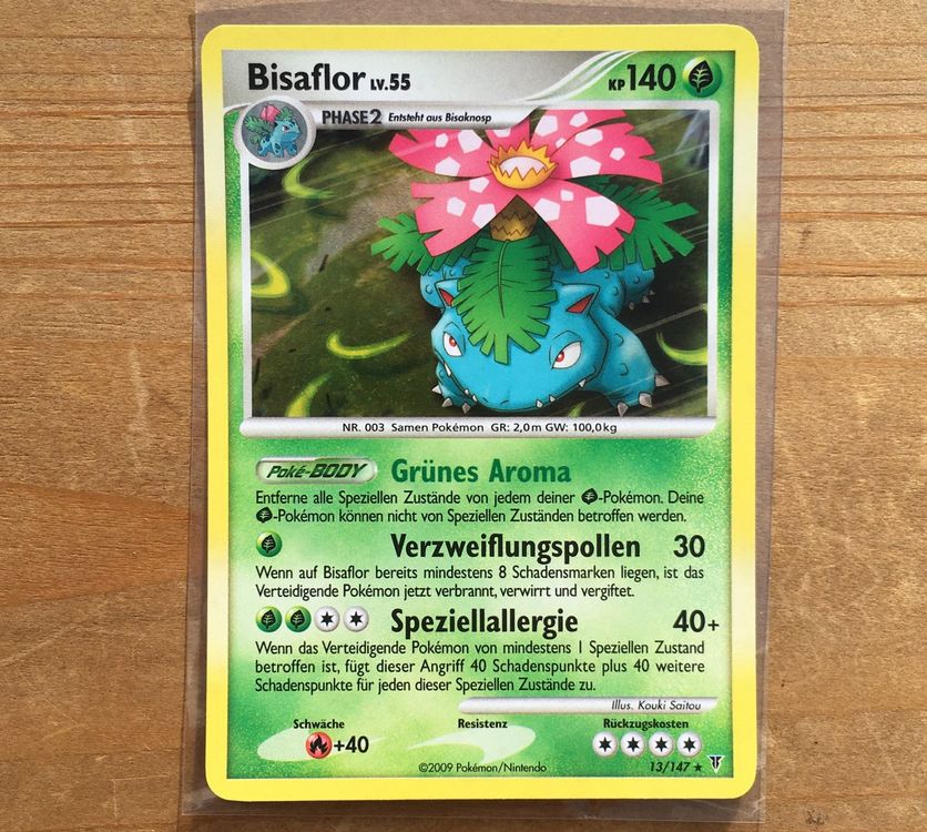 Bisaflor Holo Pokémon Ultimative Sieger 13147 Deutsch Kaufen Auf Ricardo