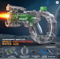 Shark - Pistolet à eau électrique (gris-vert)
