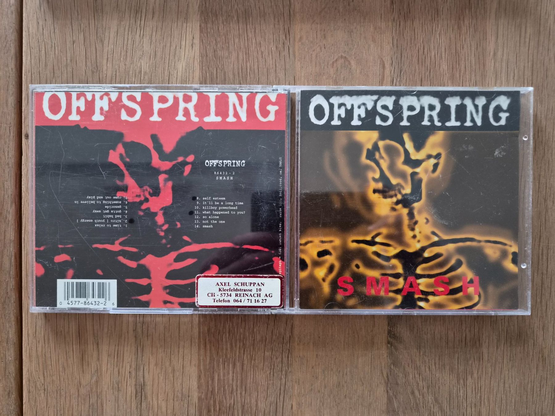 CDs: CD Offspring - Smash, 1994 – Gebraucht aus Nebikon von Harley-Davidson01