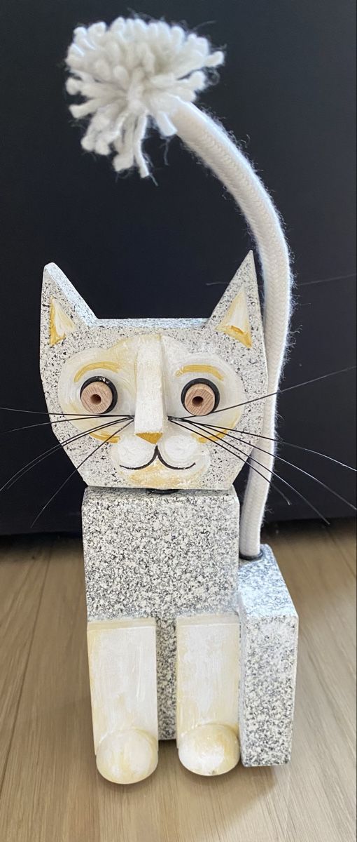 Statuette: Katze aus Holz – Nuovo (secondo la descrizione) da Lupsingen venduto da Fabboy 1