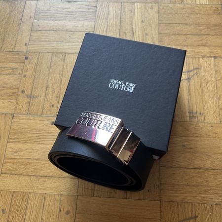Versace Jeans Couture leather belt