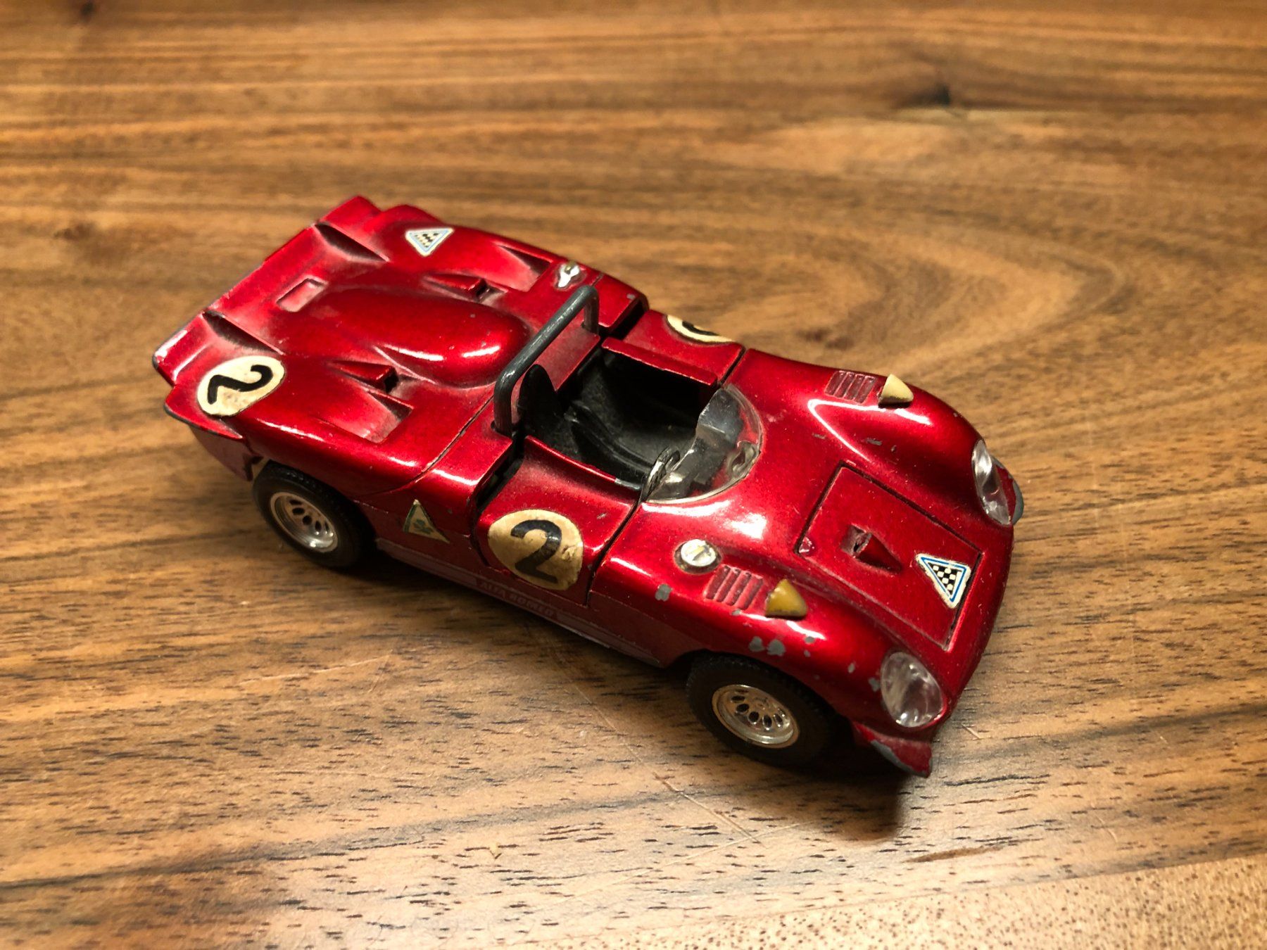 Alfa Romeo Modellini d'auto: Alfa Romeo 33-3 Mattel 6612 – Usato da Wängi venduto da simca76 1