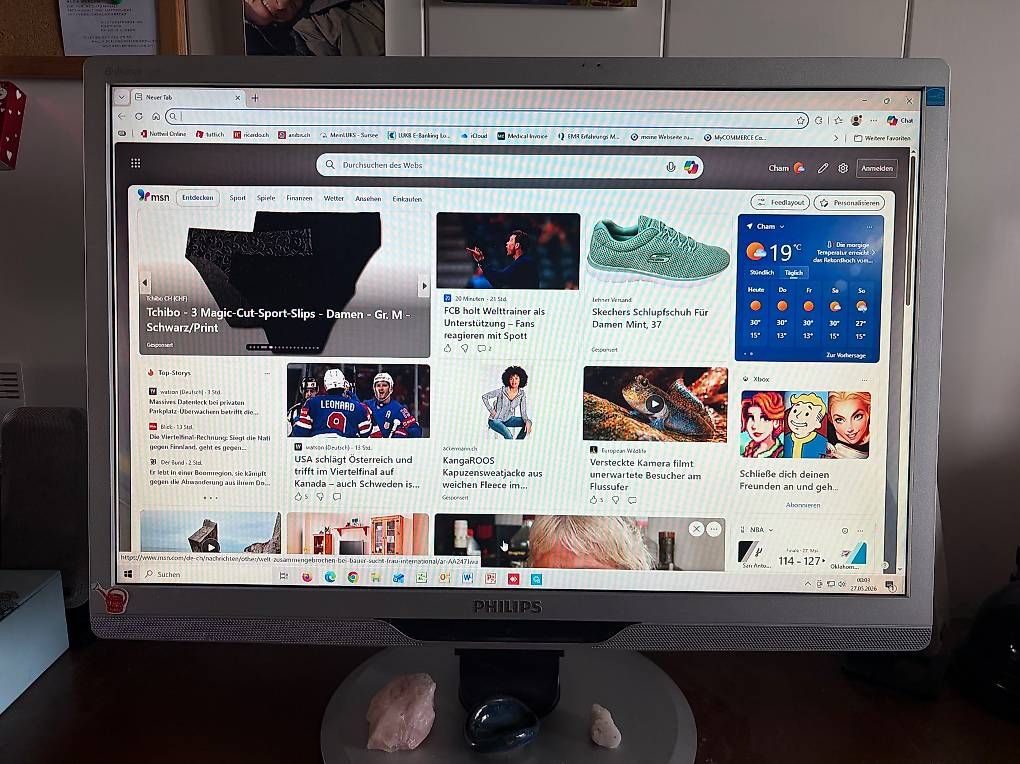 Philips Monitore: Flachbildschirm Philips – Gebraucht aus Nottwil von Frontal 1