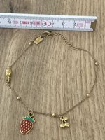 Sommerliche Goldfarbene Fuss-/Armkette mit Ananas-Anhänger🍍