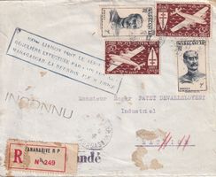Air France Madagascar - Mauritius 1947