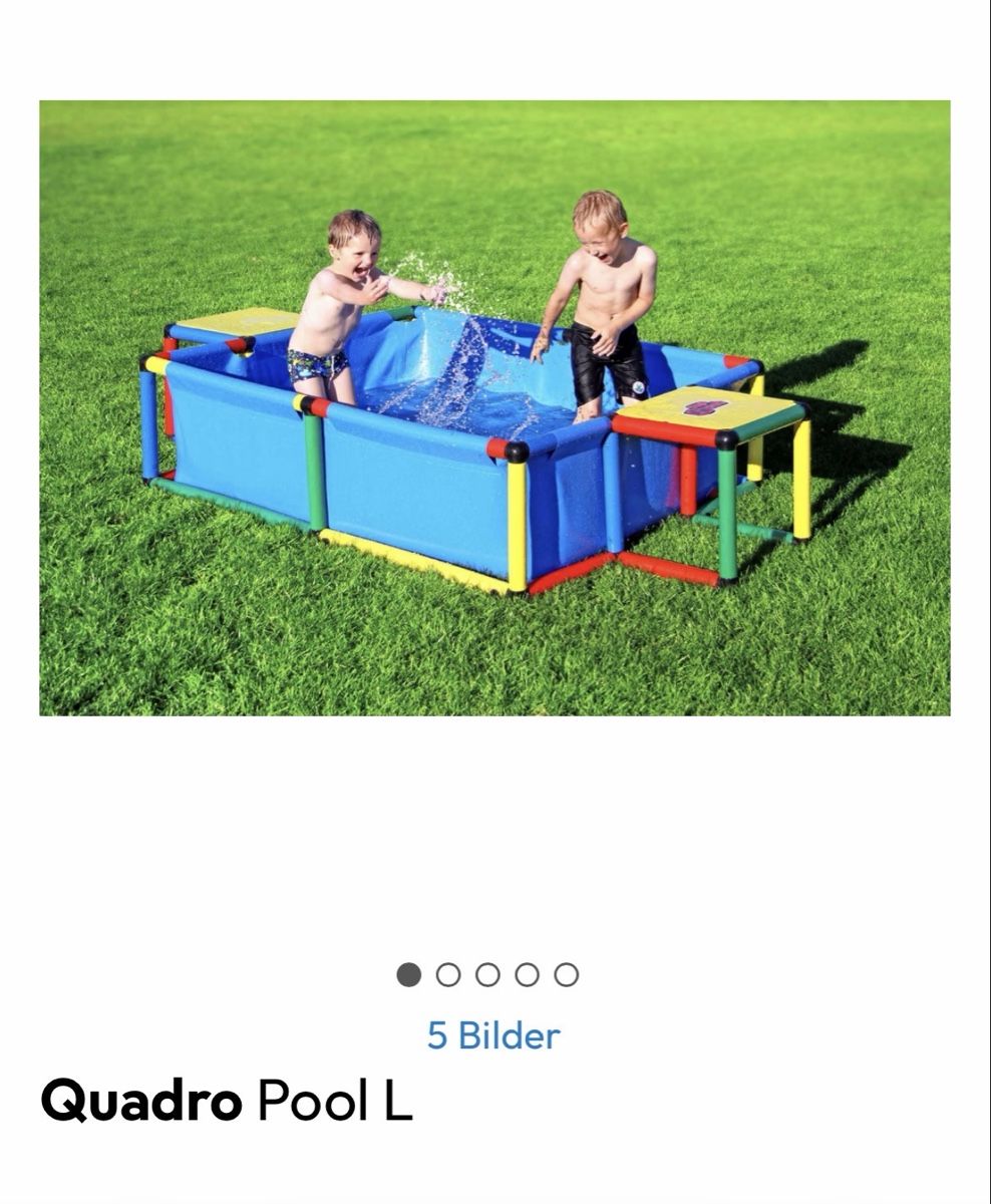 Schwimmbad: Quadro Pool L – Gebraucht aus Allschwil von Sinea