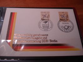 Sonderbrief DDR/Berlin, 1990, 500 Jahre Post