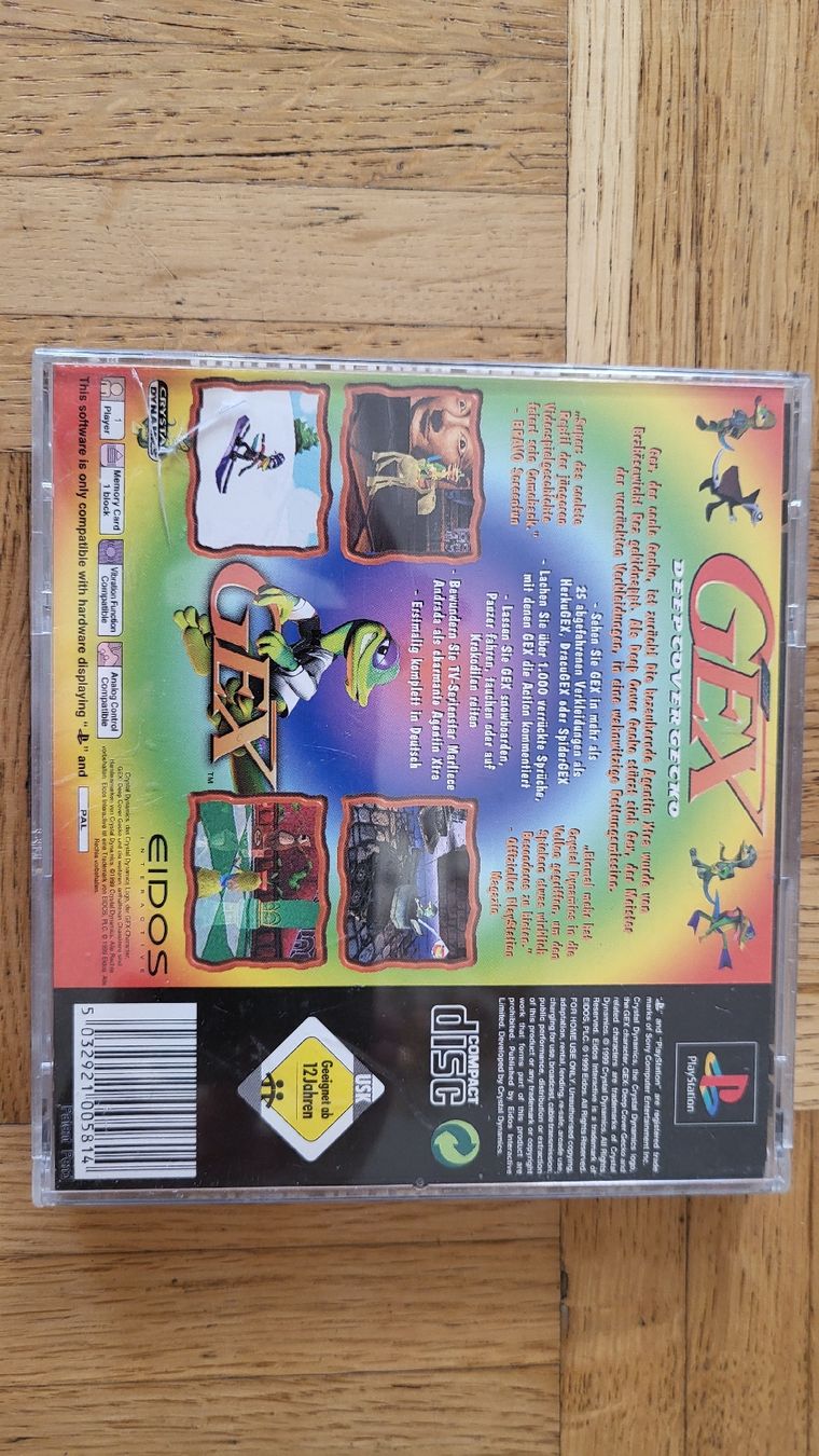 Giochi: Gex : Deep Cover Gecko / Playstation 1 Spiel Kompl. – Nuovo (secondo la descrizione) da Biel/Bienne venduto da Retrohr 2