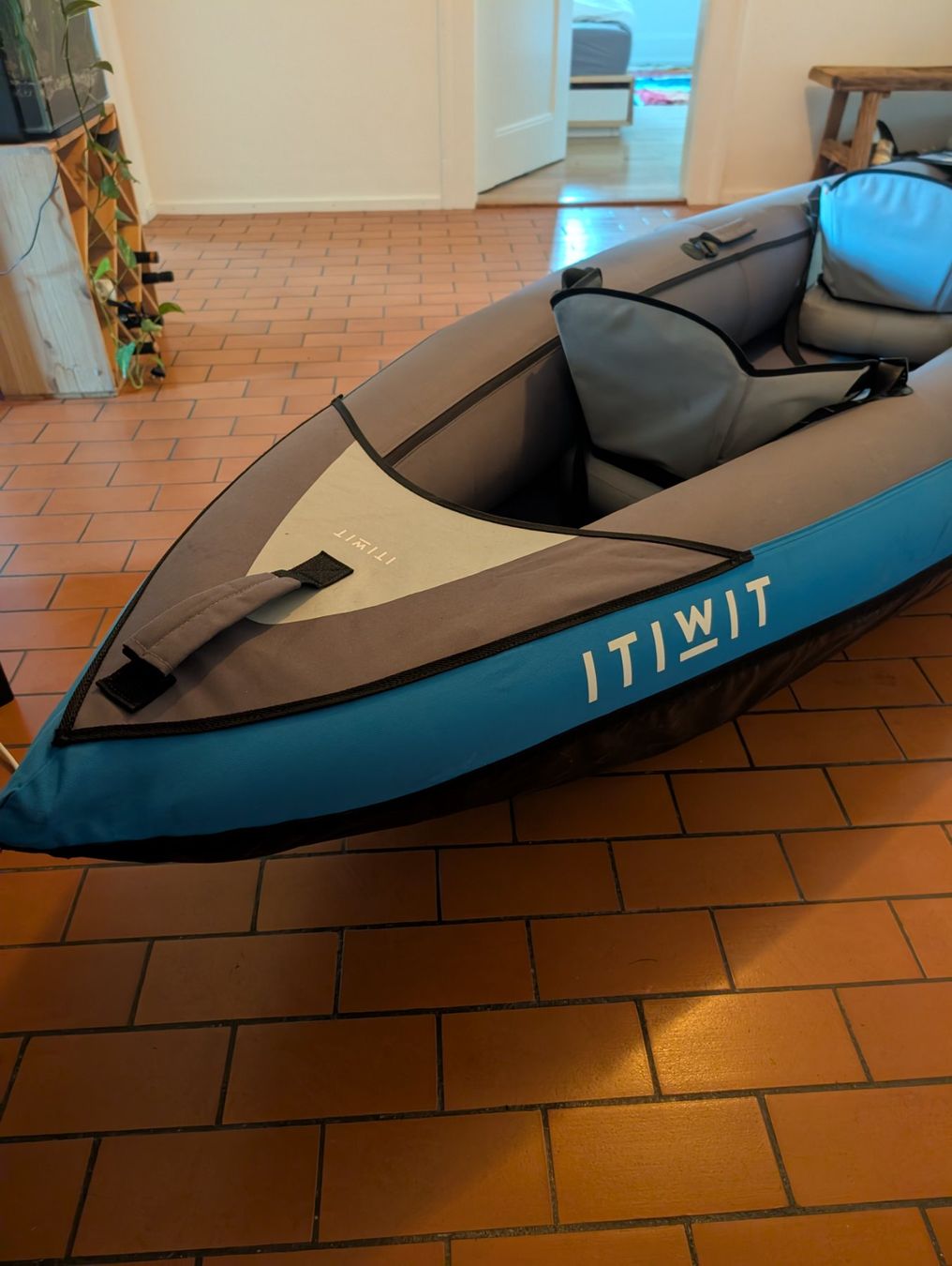 Decathlon Barche: ITIWIT inflatable kayak for 2 people – Usato da Zürich venduto da deb_n55g 5