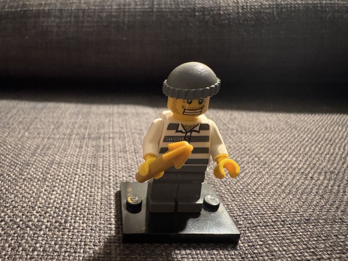 Lego Figuren: LEGO - Minifigur - Ciy - Dieb / Einbrecher – Neu (gemäss Beschreibung) aus Wetzikon ZH von thayreen
