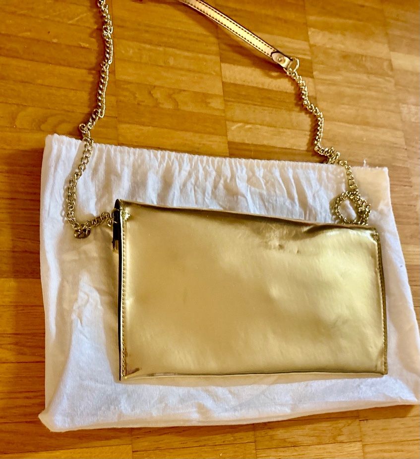 Guess Borse da donna: NEU Goldene GUESS Abendtasche im Envelope-Stil – Nuovo (secondo la descrizione) da Zurich venduto da MX1000 1