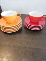 Cappuccino 9 Tassen und Unterteller VEGA