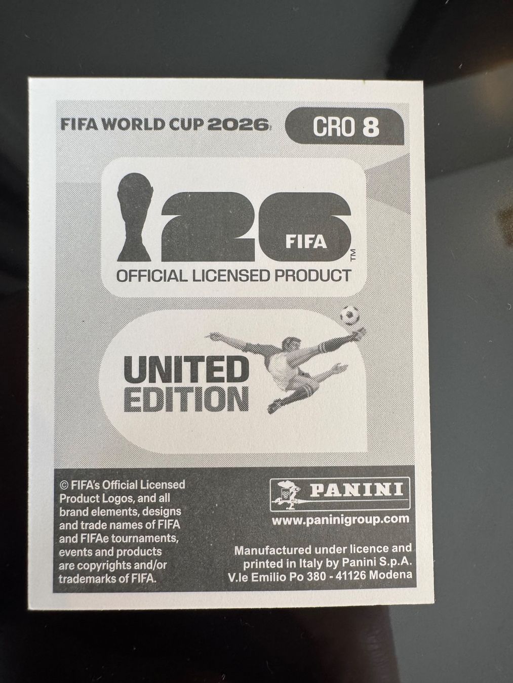 Panini Sammelbilder & Trading cards: CRO 8 Panini FIFA World Cup 2026 – Neu und originalverpackt aus Zürich von wtpooh 1