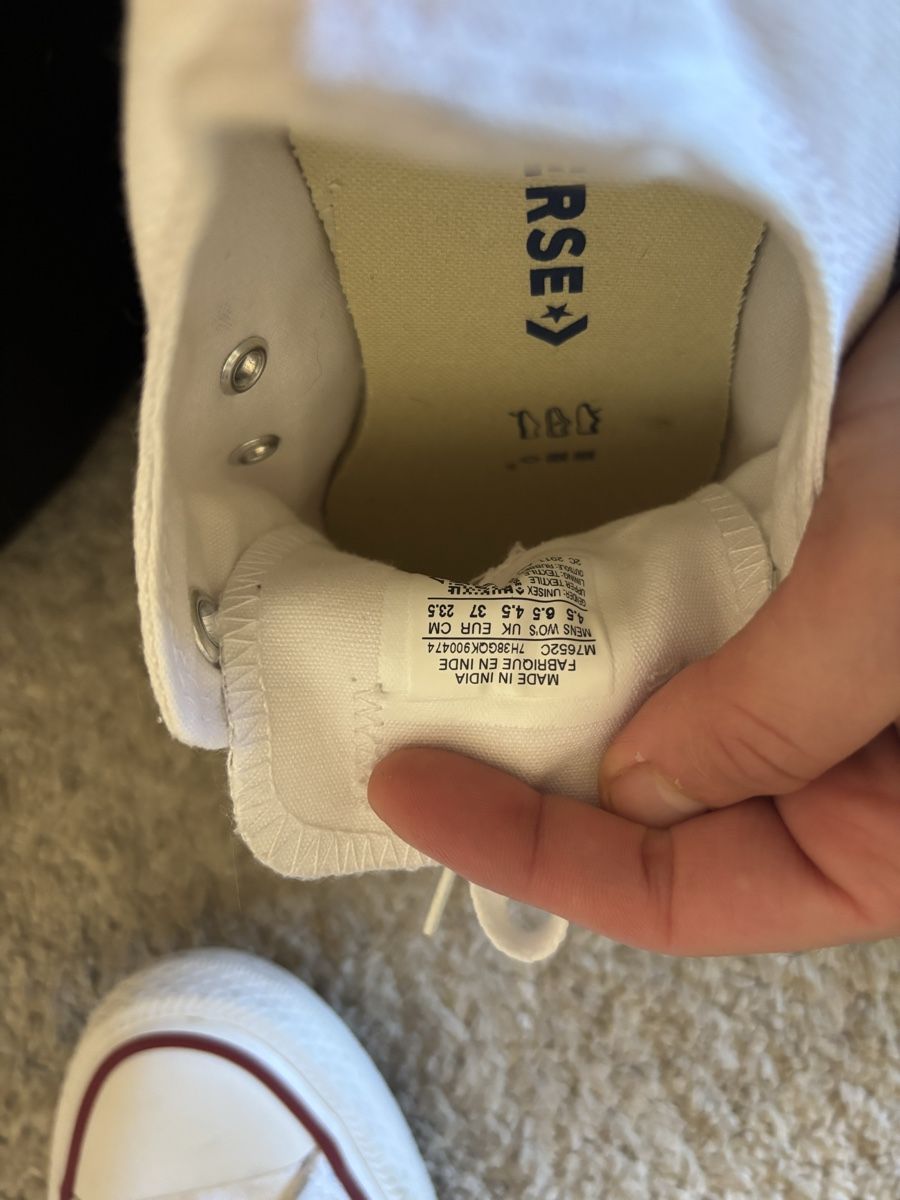 Converse Herrenschuhe: Converse blanches neuves – Neu (gemäss Beschreibung) aus La Chaux-de-Fonds von _saraa23 1