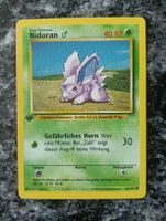 Pokémon Base Set 1 Edition  Nidoran 