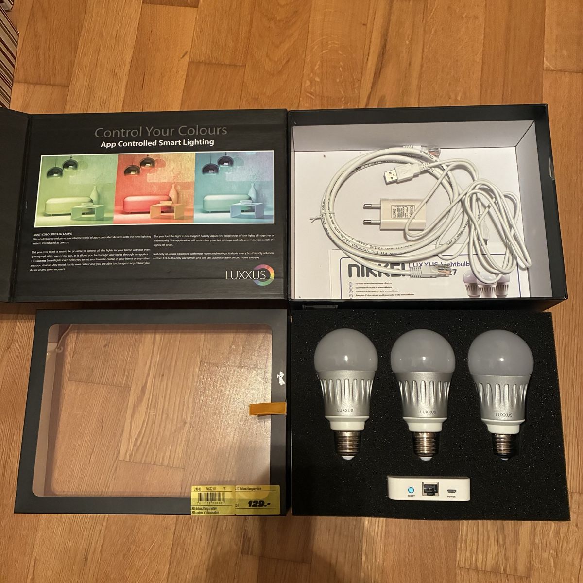 Lampade: LUXXUS WIFI E27 Sockel LED Lampenset – Usato da Küttigen venduto da thoren77 1